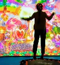 Interaktives Trampolin